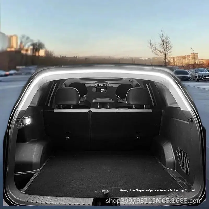 Premium LED Strip Lighting for Car Trunk Interior Décor with Auto Sensors & Tail Box Lights