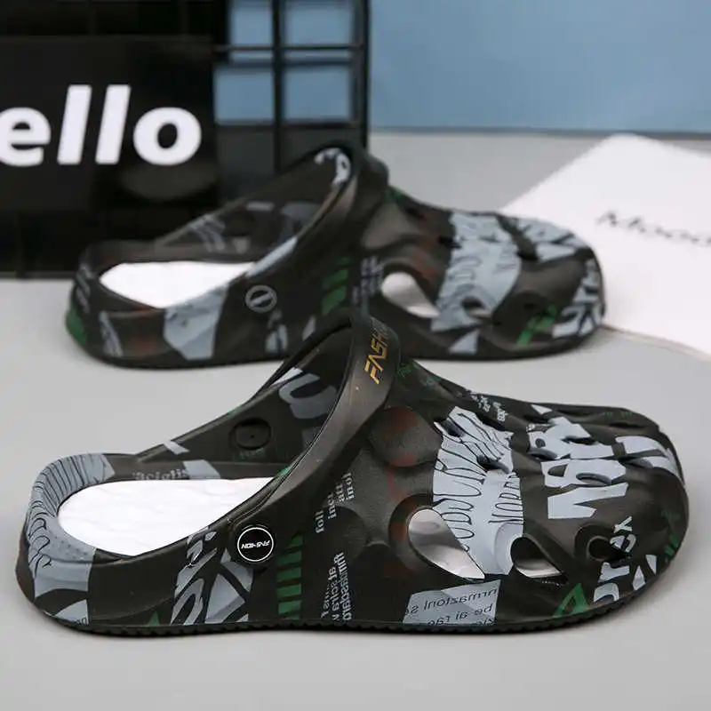 Zapatillas grandes de playa para el hogar, sandalias deportivas, zapatos de hombre, zapatillas de deporte de marca alta para hombre, precio Tenni Premium a la moda