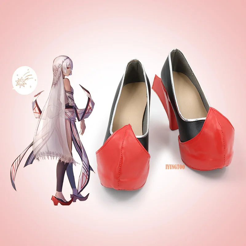 

Fate Grand Order Attila Altera Anime Characters Shoe Cosplay Shoes Boots Party Costume Prop