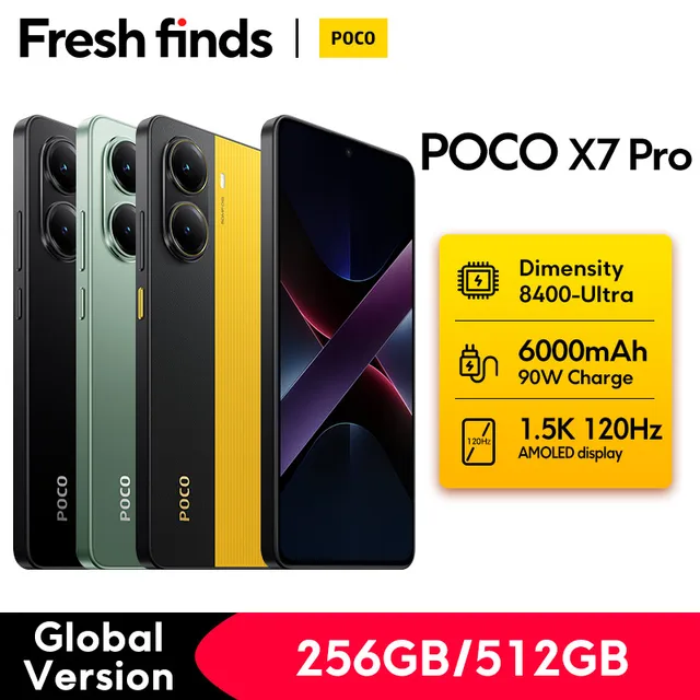 Smartphone Poco X7 Pro Global Version