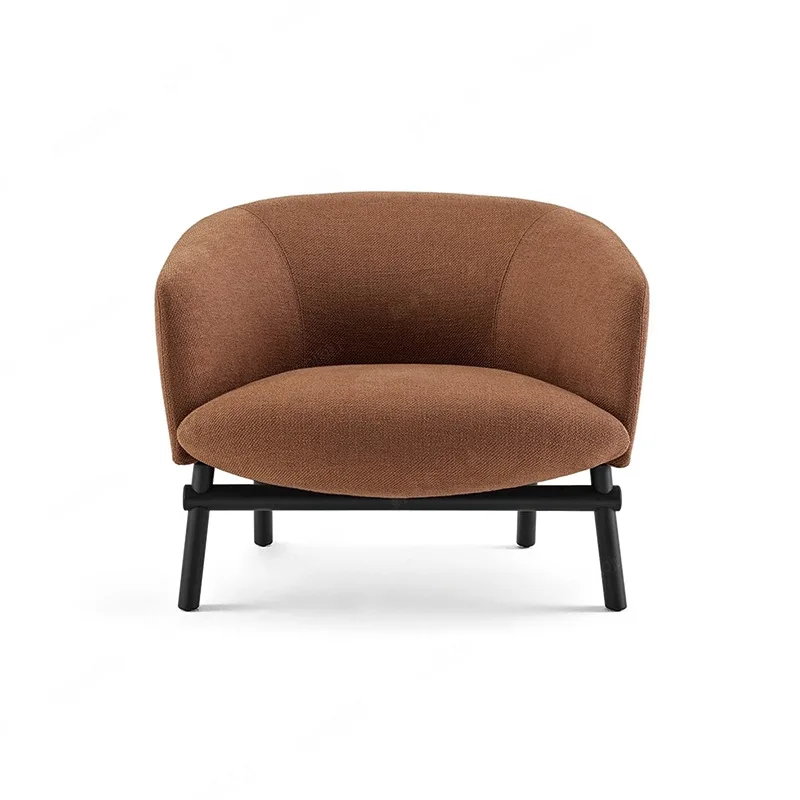 Современный средневековый отель, клубный домик, чайный домик, офис продаж, модель комнаты, одноместный тканевый диван для отдыха