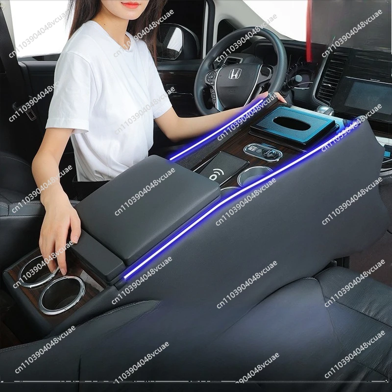 23 Models for Honda Odyssey Armrest Box Special Modification 15 New Hybrid Ailishen Central Armrest Box Storage Box