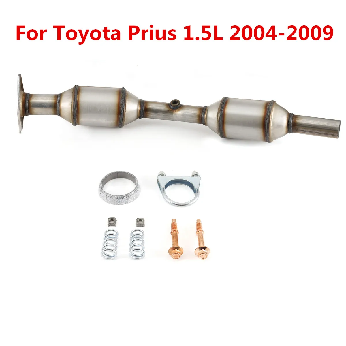 

Catalytic Converter Car Exhaust Pipe 16337 For Toyota Prius 1.5L Hatchback 4-Door 2004 2005 2006 2007 2008 2009