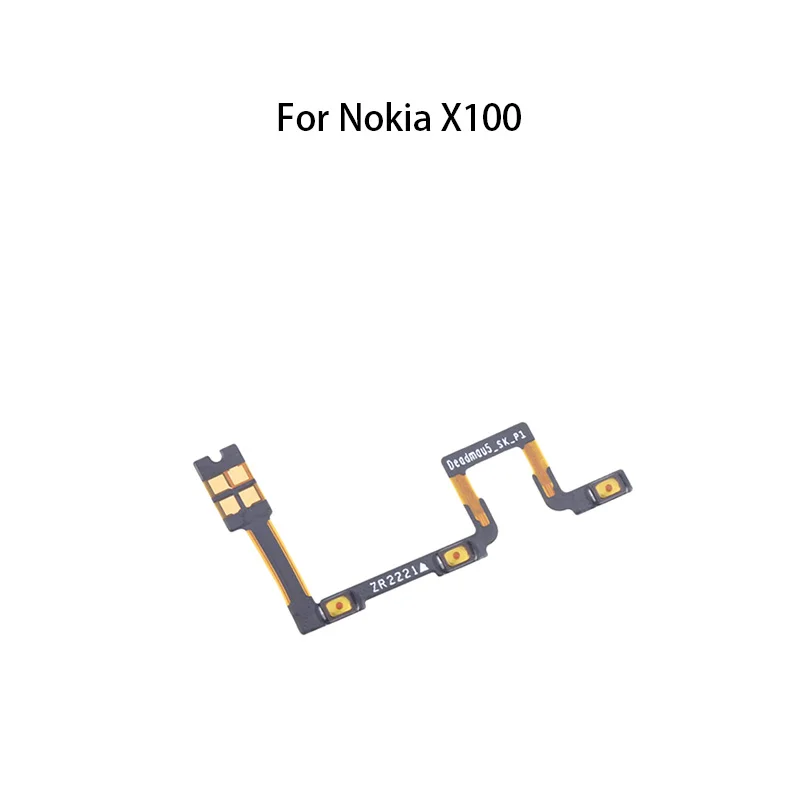 Power ON OFF Mute Switch Control Key Volume Button Flex Cable For Nokia X100