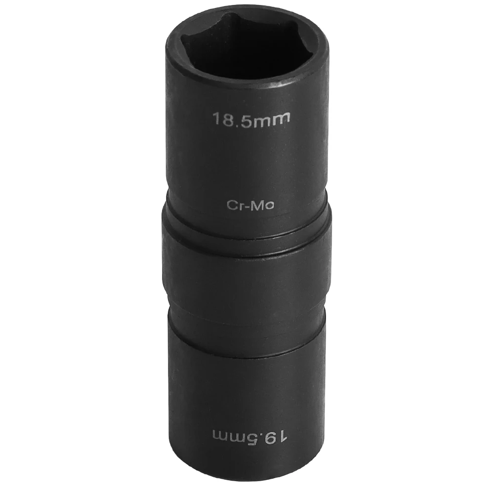 18.5mm & 19.5mm For Ford Wheel Nut Withdrawal Double Ended Damaged Wheel Nut Cap Removal Impact Socket Tool Tire Sleeve Tool