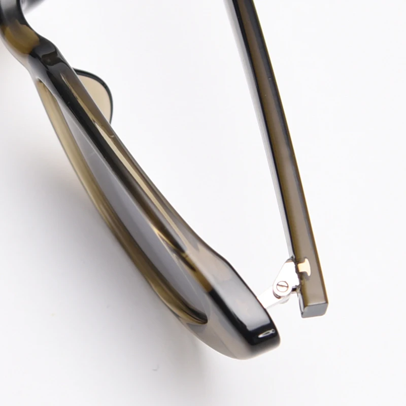 Kachawoo Cat-Eye-Sonnenbrille, polarisiert, für Damen, Retro-Stil, Vintage-Sonnenbrille, Herren, TR90-Rahmen, grün, Leopard, Beige, europäischer Stil – Detail 13