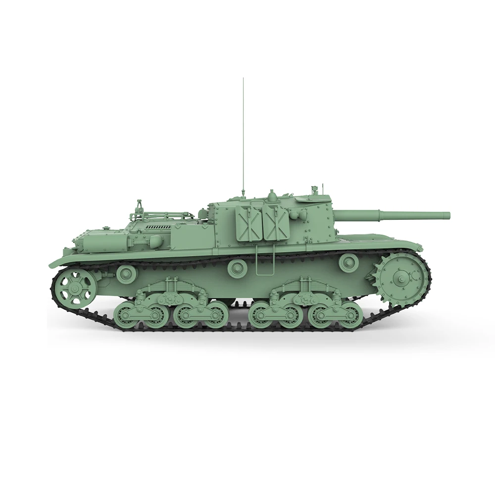 SSMODEL SS72689 1/72 25mm zestaw modeli do składania wojskowego włoskie M42 75mm/L34 silnik pistoletu CarrItalyge