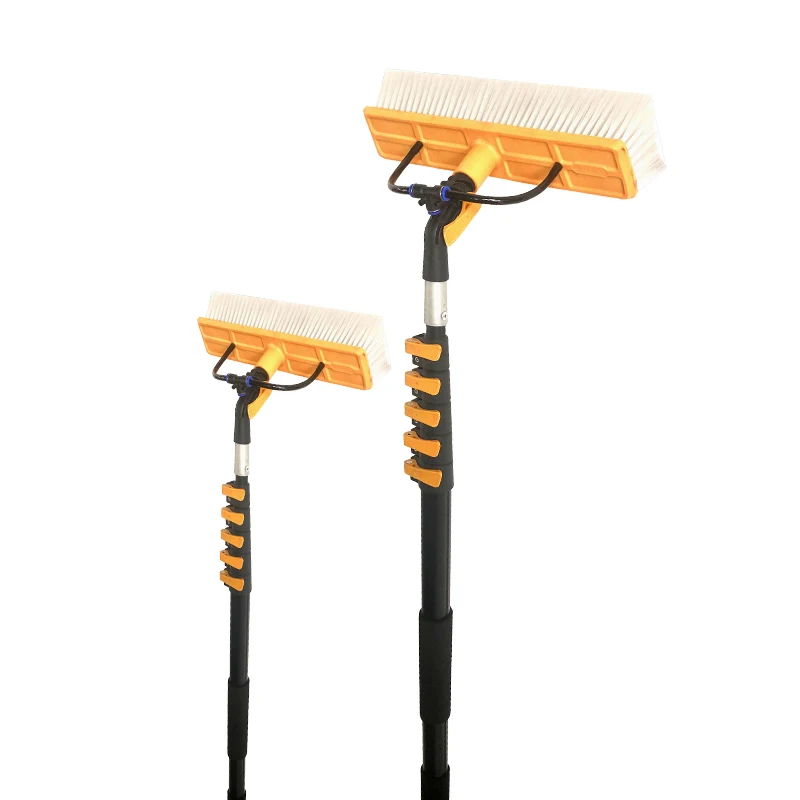 XYT 15m 50ft high strength water supply 3k carbon fiber telescopic extension solar panel window cleaning pipe rod