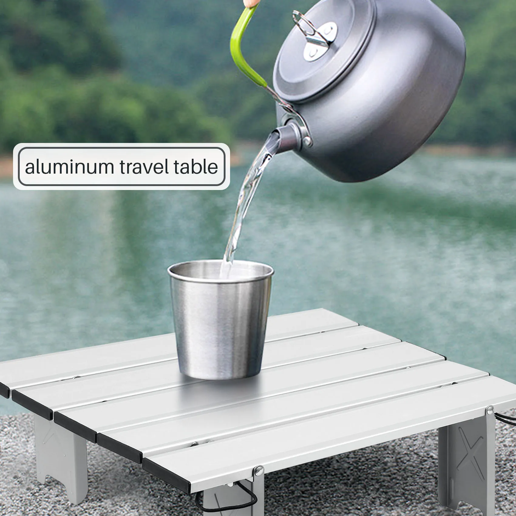 

Ultralight Table Outdoor Mini Folding Portable Table Picnic Table Light Aluminum Alloy Travel Table For Wild Camping
