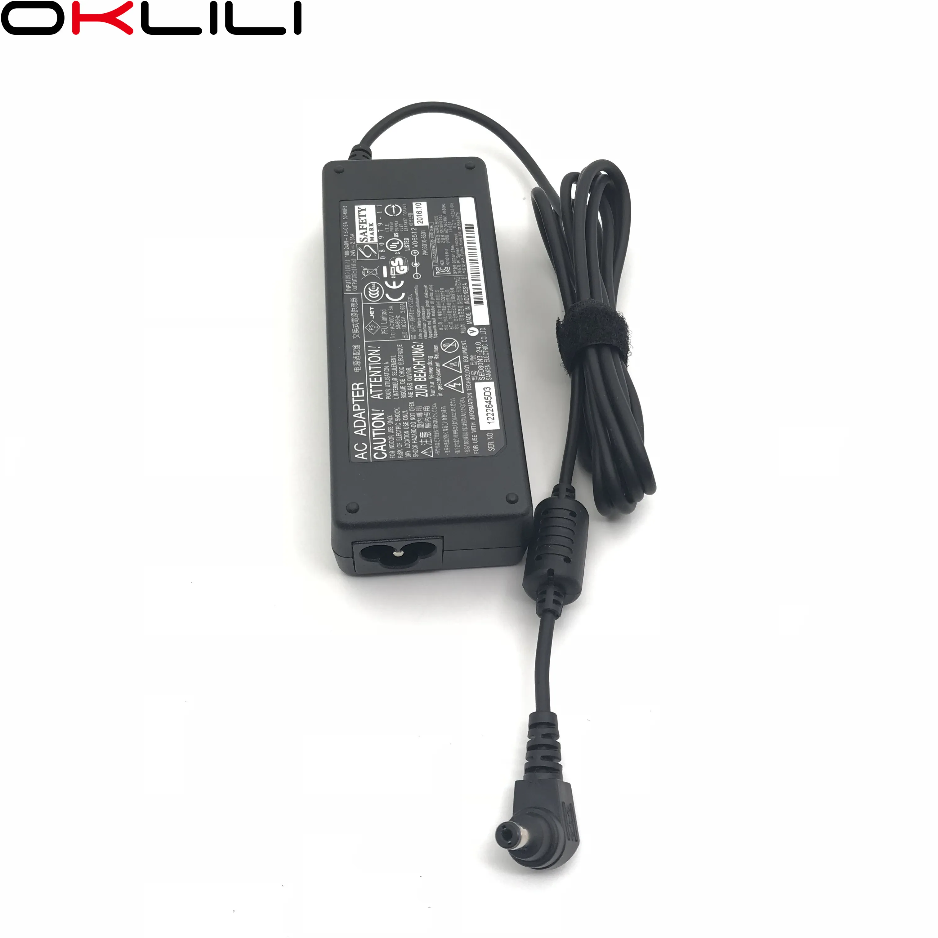 1PC X NEW AC Adapter Power Supply for Fujitsu fi-6130 fi-6140 fi-6230 fi-6240 fi-7140 fi-7240 fi-7160 fi-7260 fi-7180 fi-7280