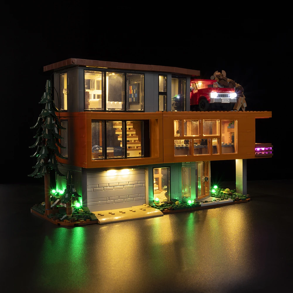 Verlichtingsset voor LEGO Twilight The Cullen House RC-versie exclusief bouwsteen (alleen led-lichtset)