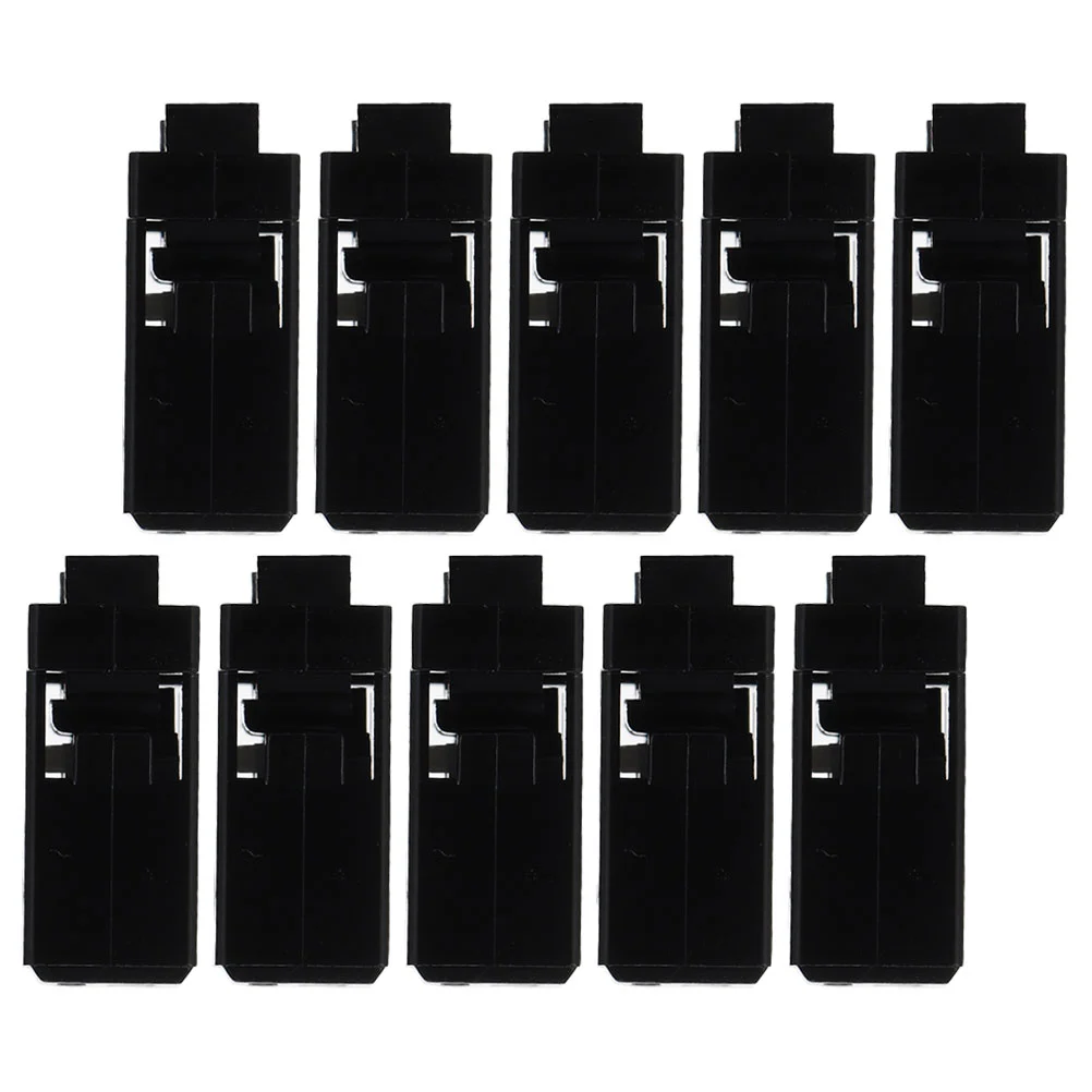 

10 Pcs Switch Lock Press for Trash Can Latch Cans Waste Bin Replacement Buckles Trashcan Garbage Plastic Office The