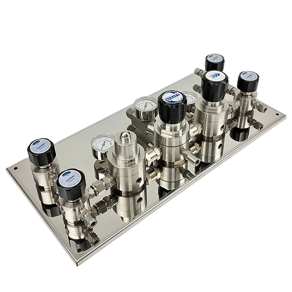 

Полуавтоматические сменные коллекторы 1/2 дюйма для газовой панели из нержавеющей стали 316L с высоким расходом применения