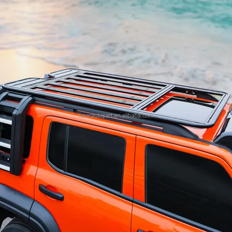 Steel Offroad Rails Roof Top Cargo Box For Suv Rack For 2021 Grand Cherokee L Tank 300