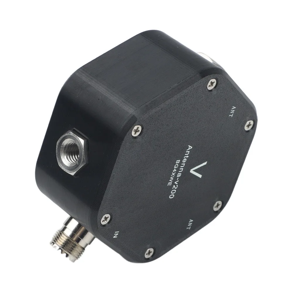 For V200 Positive V Shortwave Telescopic Antennas Base With 200W Balun 1-50MHz M10-Interface For Ham Radio Communication