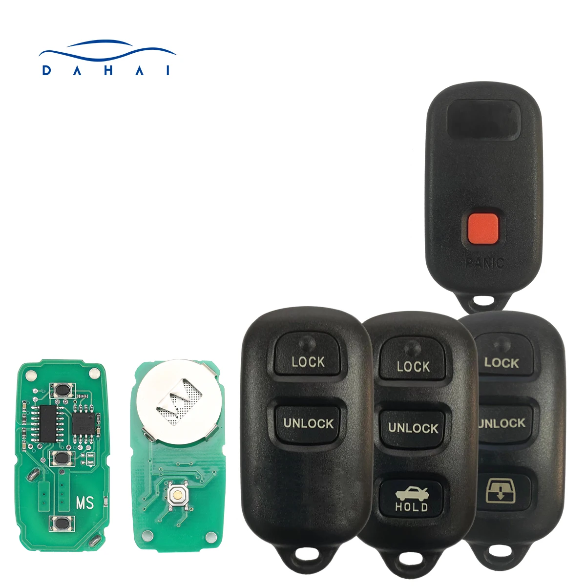 dahai GQ43VT14T 314.4Mhz zdalnie sterowany kluczyk samochodowy do Toyota Camry Corolla Matrix 1999-2006 2007 2008 2009 2010 315Mhz