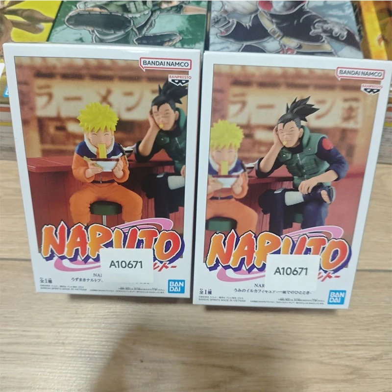 

В наличии оригинальная 100% натуральная фигурка Bandai Banpresto Naruto Banpresto Uzumaki Naruto Umino Iruka, модель, фигурка, украшения