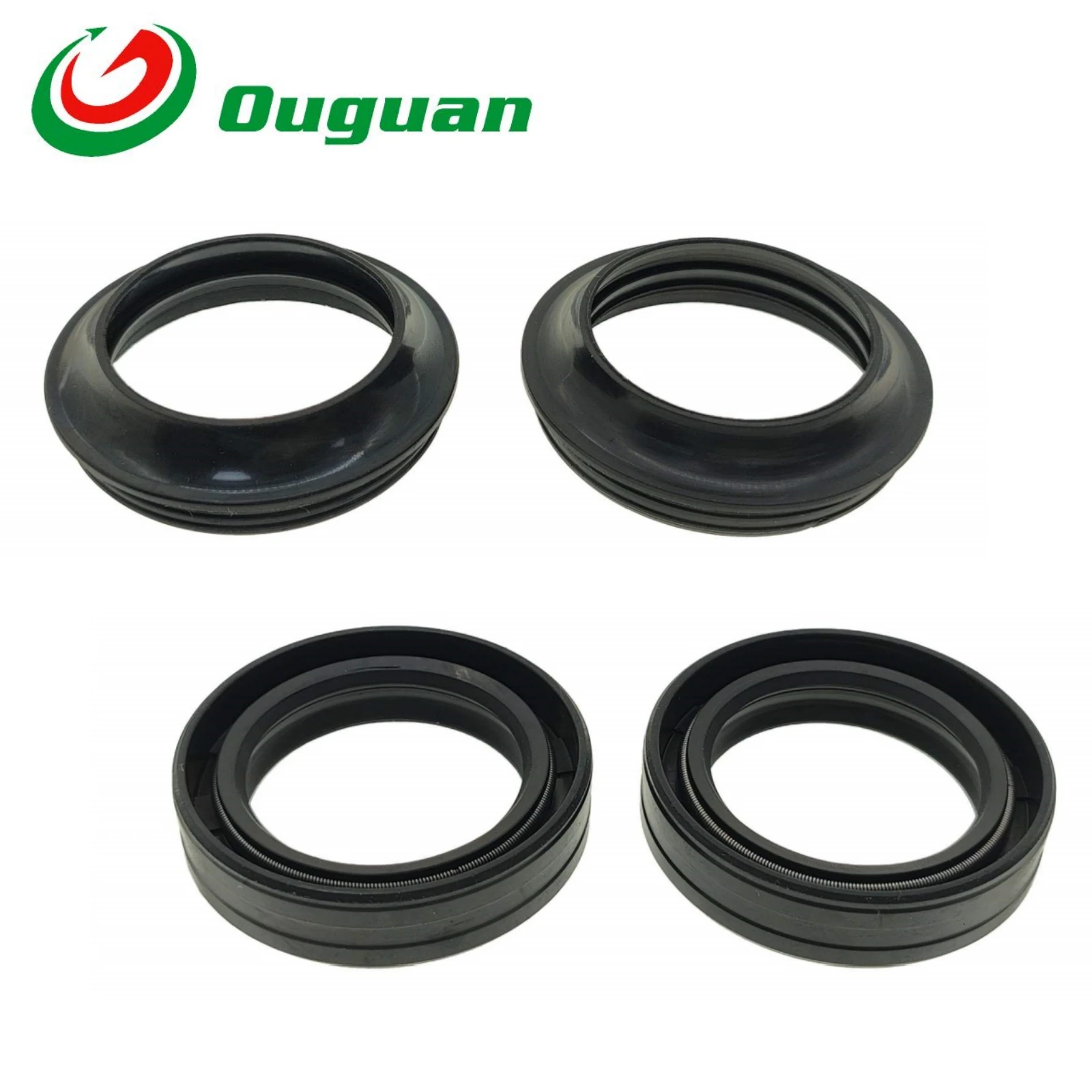 ouguan 35x48x11 for Yamaha RZ350 SR500 IT125 XS 400 500 650 750 XT125 200 250 YP 125 250 Front Fork Dust Cover Oil Seal 35 48 11
