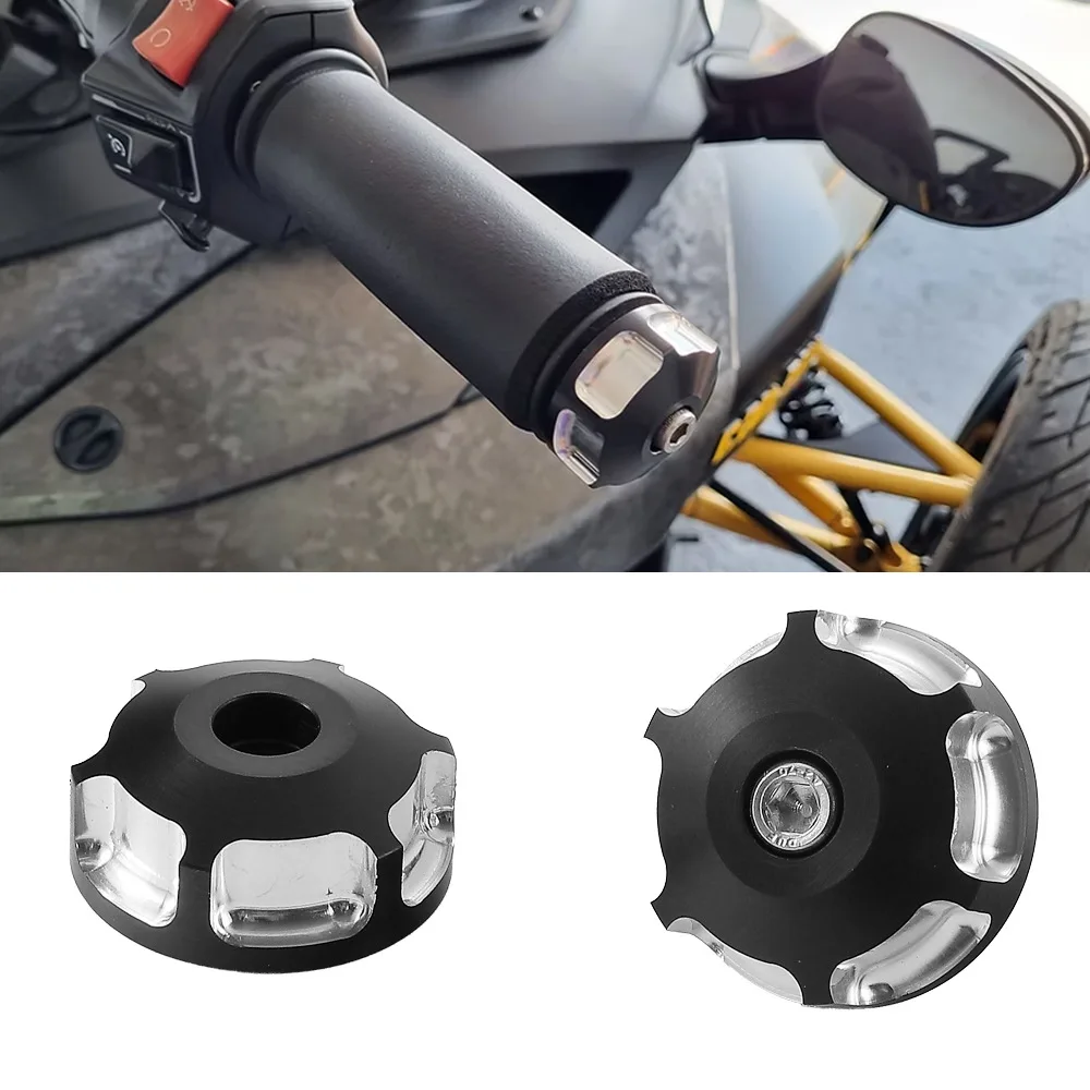 

For Can-Am Spyder F3 RT ST RS RSS Handle Bar End Weight, Handlebar Grips Cap Anti-Slip Protection Plug Accessories