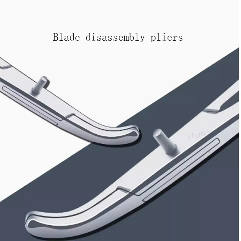 Stainless steel disassembly and assembly blade pliers, needle holding pliers, hemostatic pliers, replacement blade pliers, remov