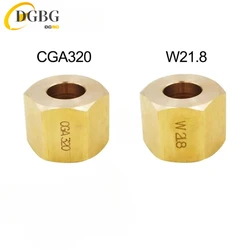 소다스트림 스파킹 워터 소다 메이커용 스크류 너트, 외부 호스 어댑터, CGA320 또는 W21.8