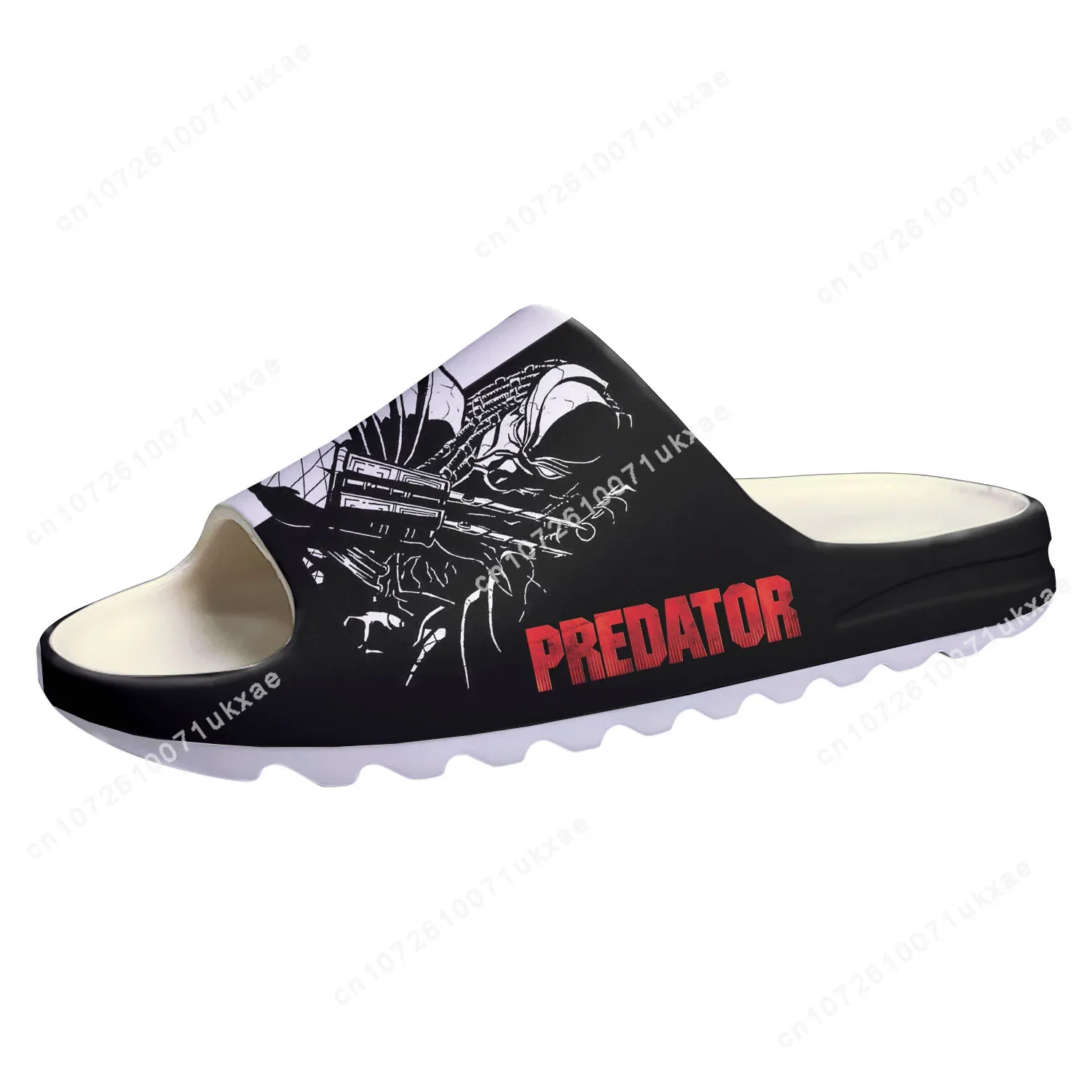 The Predator Alien Movie Soft Sole Sllipers Home Clogs Customized Step On Water Shoes Mens Womens Teenager Step in Sandals