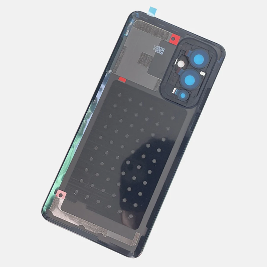 A Gorilla Glas 5 Achterbehuizing Voor Oneplus 9 Batterij Achterklep Glas Reparatie Telefoondeurhoes + Camera Lens Logo