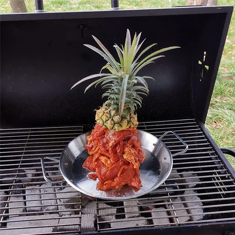 Vertical Skewer for Grill-Al Pastor Skewer Brazilian Vertical Spit Stand for Tacos Al Pastor, Shawarma, Kebabs, Gyros