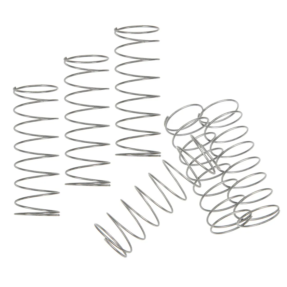 6Pcs Precision Engineered Stainless Steel Trumpet Spring Replacement Set Secure Mounting Low Noise Operation Universal Fit