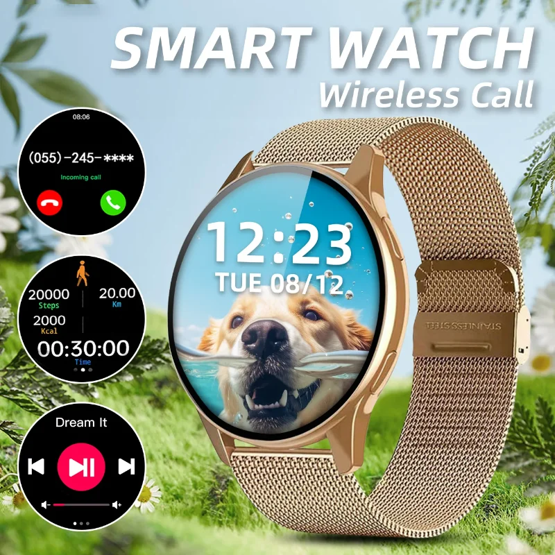 Smartwatch Iphone Watch For Men - 남성과 여성을 위한 새로운 스마트워치, 무선