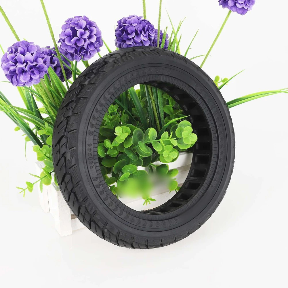 

250 54 Offroad Solid Tires for 10 2 125 and F20F25F30F40 Series 10 Inch Electric Scooter Puncture Resistant Rubber Tire