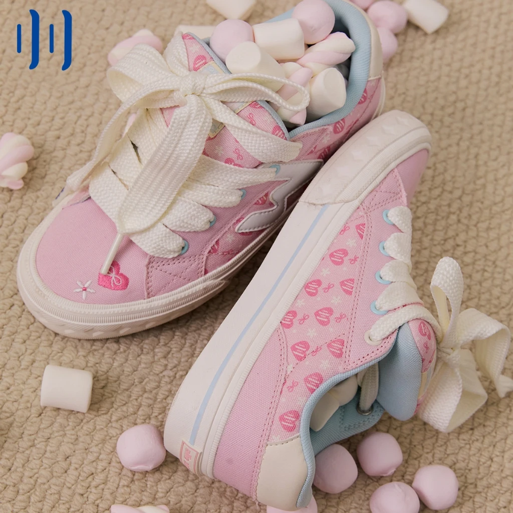 Ollieskate BAKE Pink Heart Log - Women Shoes Logo review and price