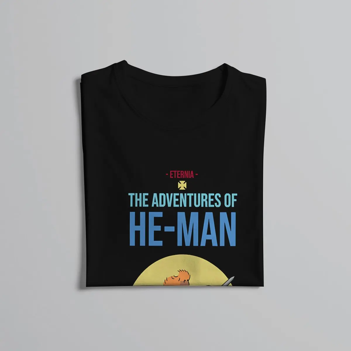 Adventuresofadam O Neck TShirt He-Man & Masters Of The Universe Pure Cotton Classic T Shirt Men Tops New Design Big Sale