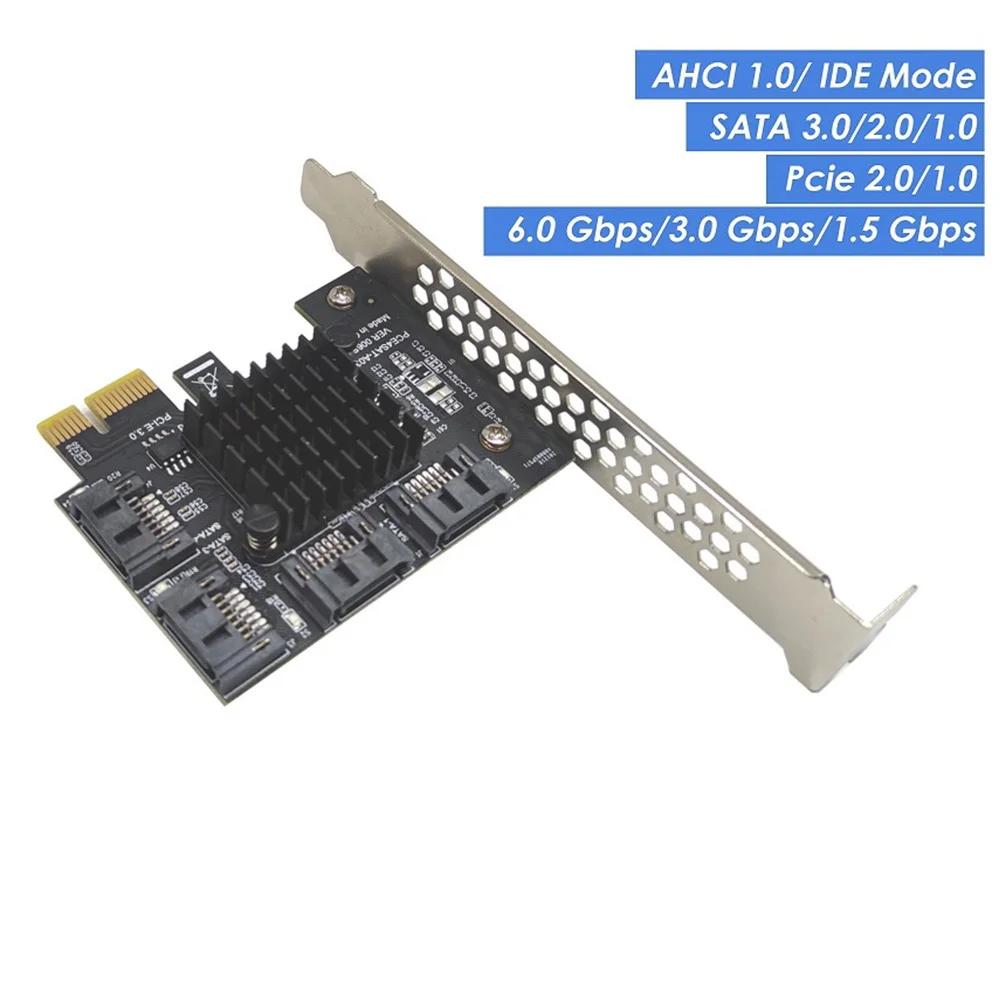 0Z-Pcie Sata Card 4… - image