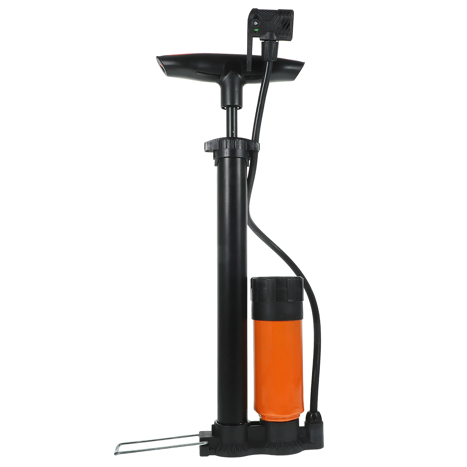 

Household Bike Inflation Portable Cycle Pump 160psi High Pressure Gauge Easy Read Number Smooth Pull Rod Durable Design