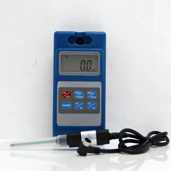 For Measure DC or AC Magnetic Field and Flux Density Digital Tasla Meter Gauss Meter