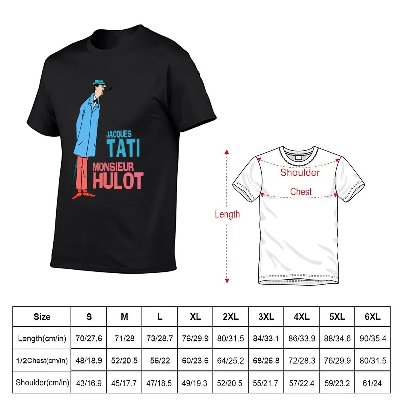 Jacques Tati - Monsieur Hulot Essential T-Shirt quick-drying shirts graphic tees tees mens workout shirts