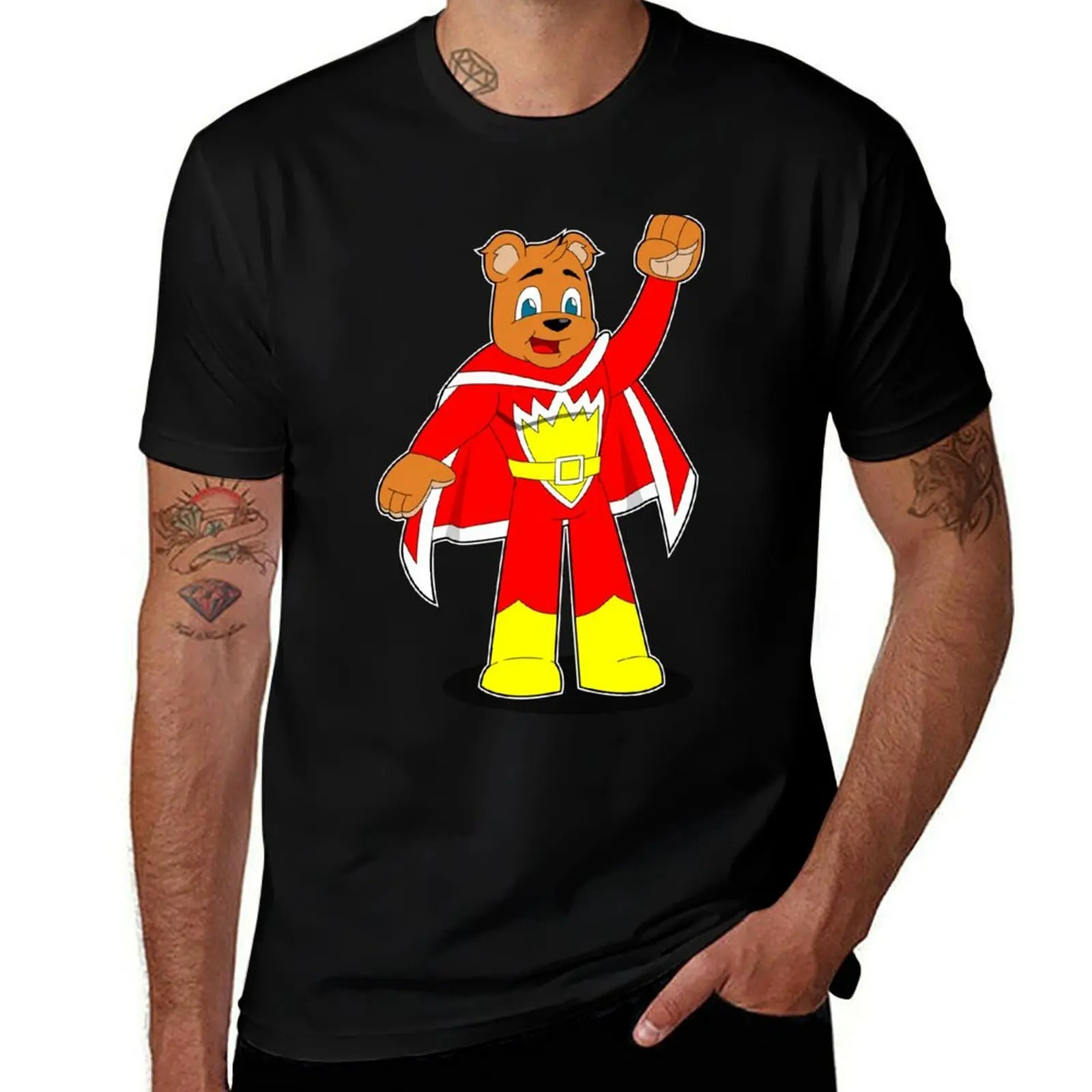Superted T-Shirt Regular Fit Plain Tee Shirt T-Shirt
