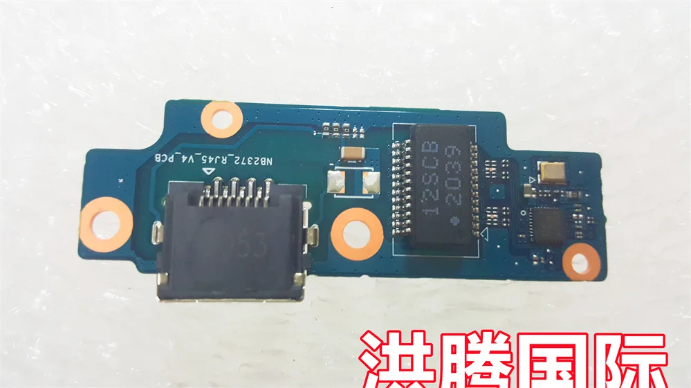 NB2372-RJ45-V4-PCB FOR Acer TravelMate B3 TMB311-31 LAN BOARD WITH CABLE TEST OK