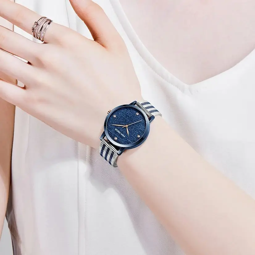 MINI FOCUS Luxury Women's Watch Japanese Quartz Movement Wrist Watches Elegant Milanese Mesh Band  Minimalist Dress Watch 0329L
