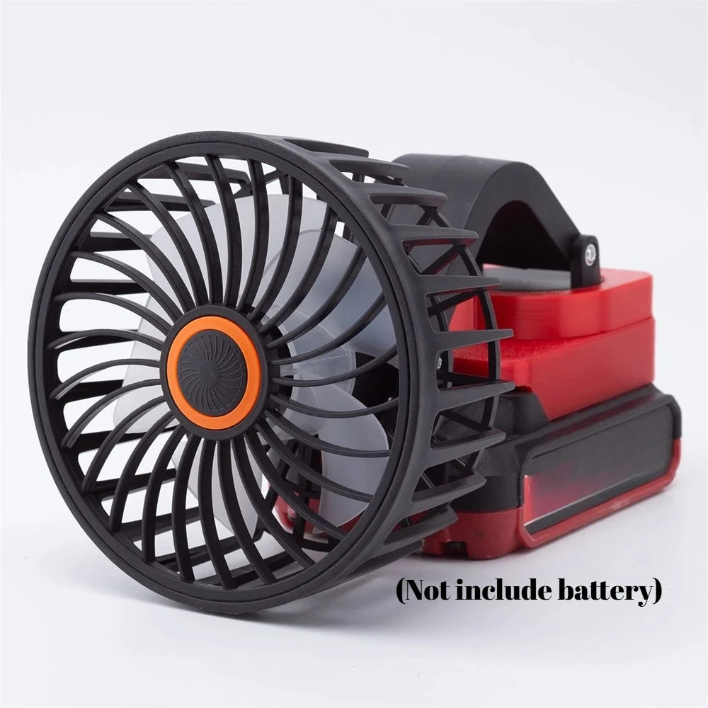 Portable Camping Fan For Bauer 20V Lithium Battery Powered Wireless Hiking Fishing Fan (Not include battery)