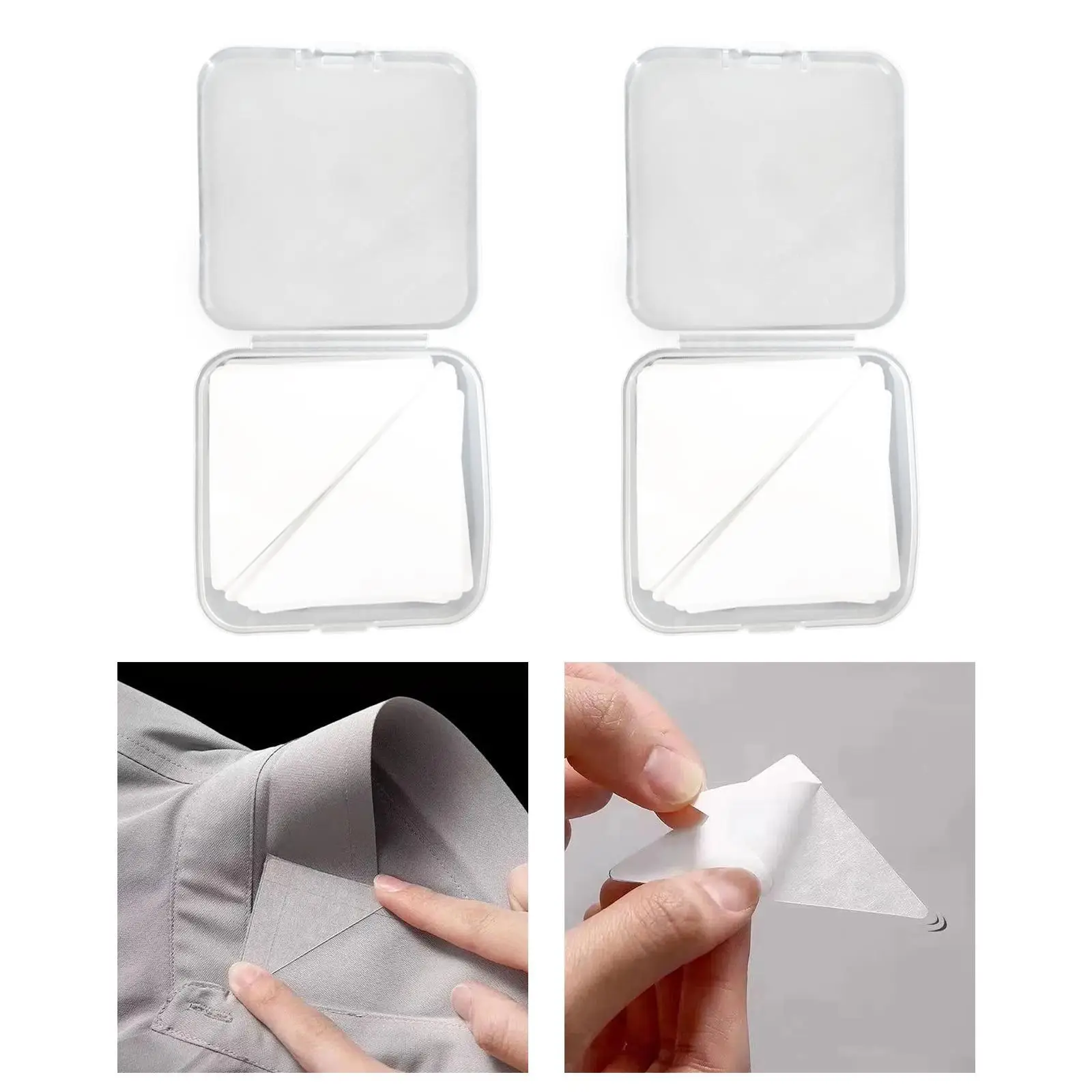 Suit Shirt Collar Stays Lightweight Collar Supports Edge Shaper No Roll Sticker