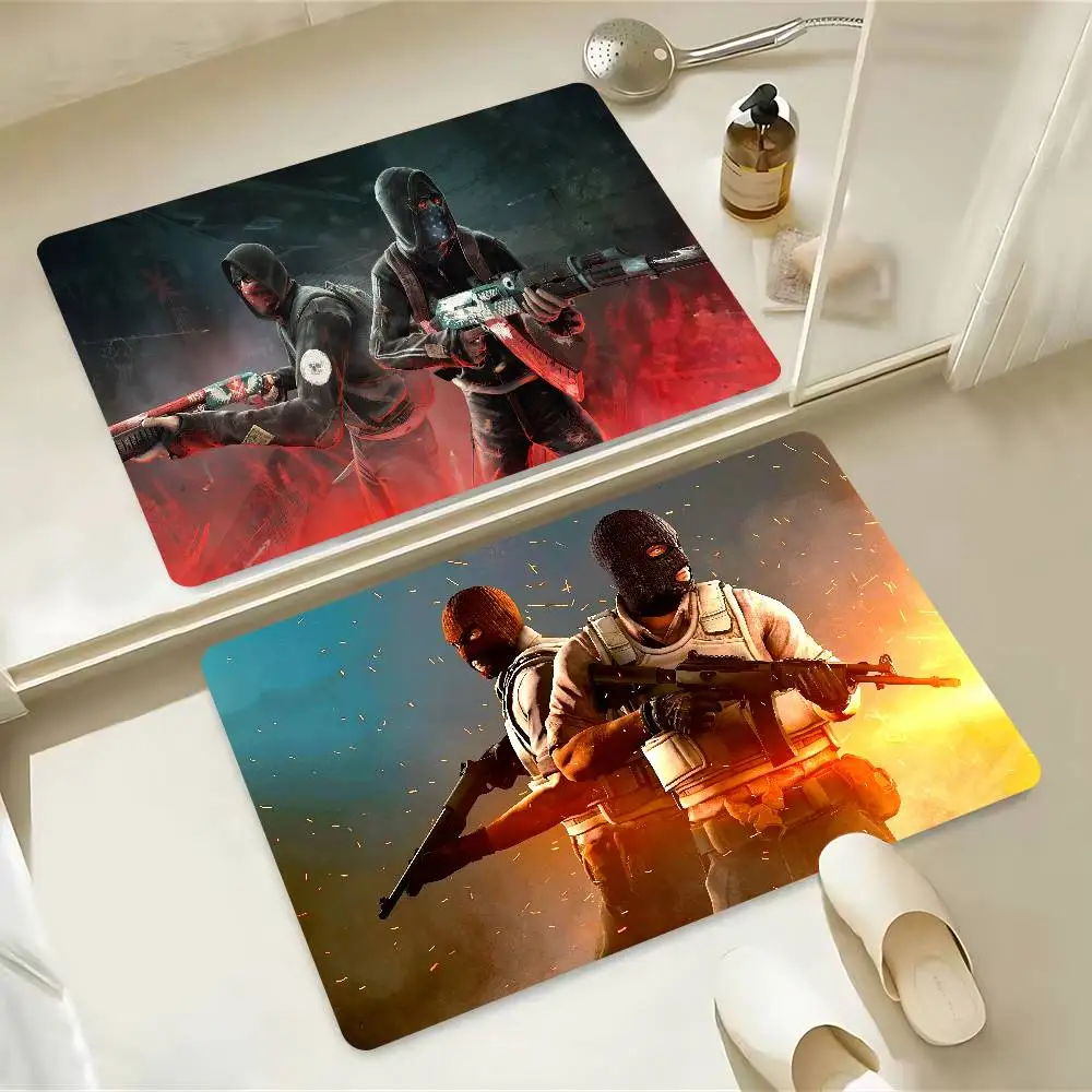 

Counter-Strike Floor Mat INS Style Soft Bedroom Floor House Laundry Room Mat Anti-skid Household Carpets