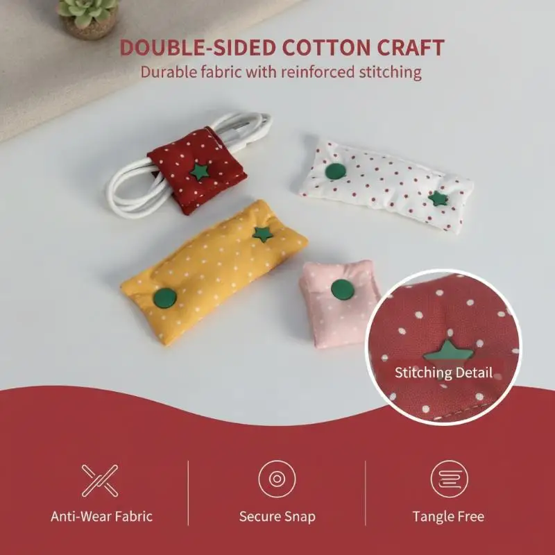 Cable Winding Holder Portable Cable Organizer For Earphones and Charging Cables, Daily Use Cord Manager