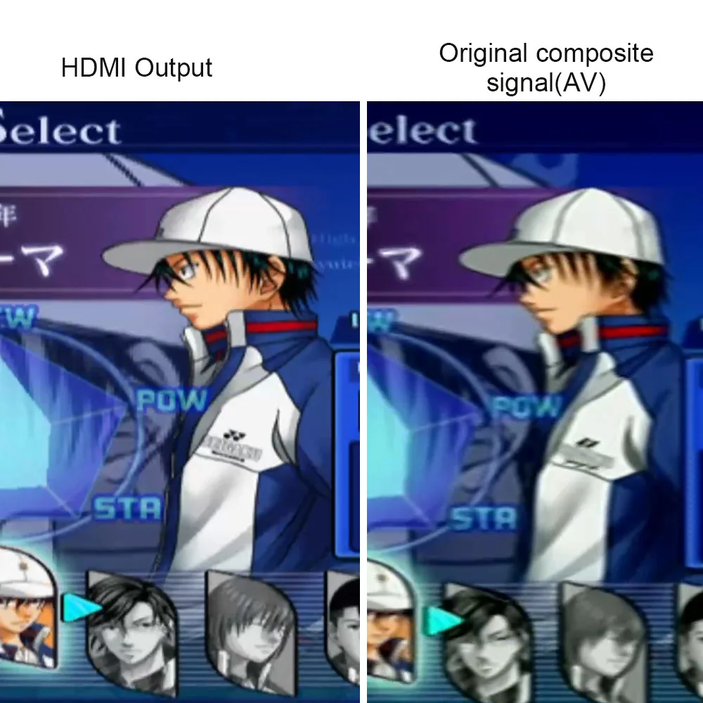 DIY 2025 PS2 Slim na Cyfrowy HDMI MOD Cyfrowy na Cyfrowy HDMI Zestaw do Konsoli PS2 Slim TV Gra wbudowana PCB Menu OSD