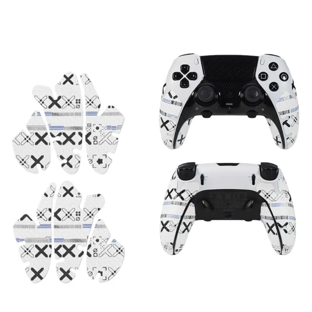 Nowe naklejki na gamepad PU, poprawiające przyczepność, ochrona, nakładka na gamepad, pyłoszczelna, łatwa aplikacja, folia na kontroler do PS5 — zdjęcie produktu 4