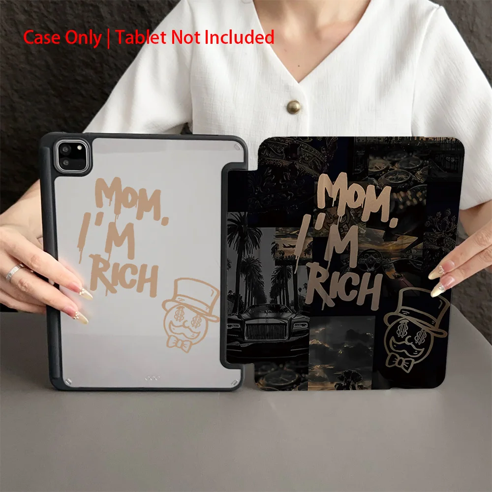 

Case compatible with iPad 10.9/Pro11/10th7/8/Air 4/5/Air 13(M3 2025)/Air 11(M3 2025)/Air 11(M3 2025)/(A16 2025)