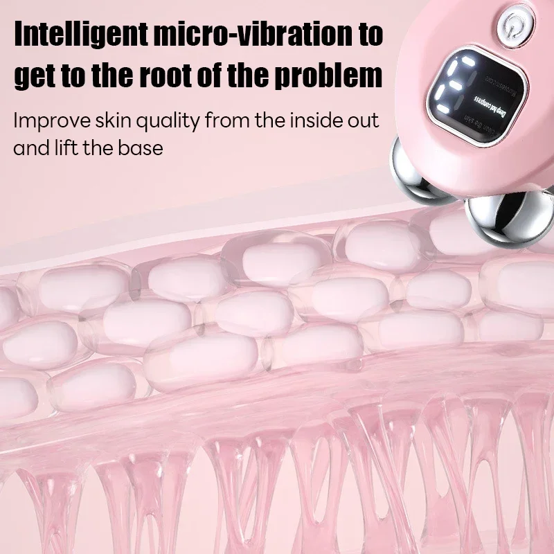 Mini Microstroom Face Lift Apparaat Roller, Lift Het gezicht en Draai de huid Rimpel Remover huidverzorging Hals Lift Massage Schoonheid
