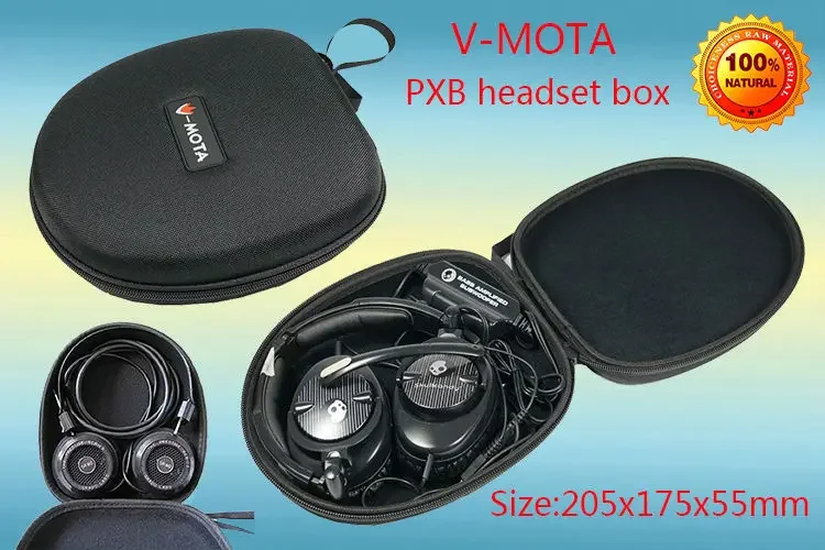 

V-MOTA PXB headphone Carry case boxs For GRADO SR60,SR80,SR80i,SR125i,SR225i,SR325,SR325is,RS1,RS2,Alessandro M1, M2 headphone