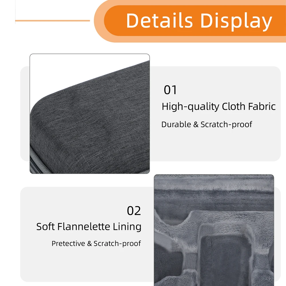 Sunnylife Carrying Case For Insta360 GO 3 Body Bag Portable Storage Bag Action Camera Protection Box For Insta 360 GO 3S Parts